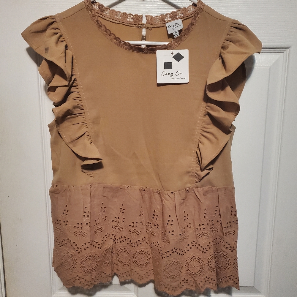 Cozy Co, brand new with tags, women's shirts, dress style
